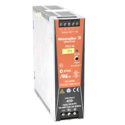 Weidmüller Netzteil 8951340000 CP M SNT 120W 24V 5A -used-