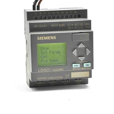Siemens Logo! 12/24RL 6ED1052-1MD00-0BA5 6ED1 052-1MD00-0BA5 -used-