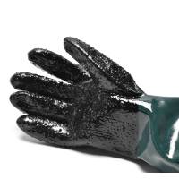 1 Paar Sandstrahlhandschuhe Strahlhandschuhe SBC Handschuhe 60cm -new-