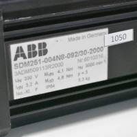 ABB Servomotor Synchronmotor SDM251-004N8-092/30-2000 SDM251 -used-