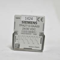 Siemens Schnelles Ausl&ouml;serelais 4 Wechsler Ausl&ouml;sezeit 8MS 7PA2712-0AA00  -used-