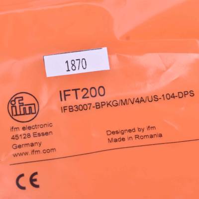 IFM IFS217  IFK3004-BPKG/M/US-104-DPS  Induktiver Sensor  OVP NEU 