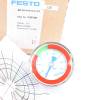 Festo Manometer Pressure Gauge 525729 MA-50-16-R1/4-E-RG 0..16 bar -new-