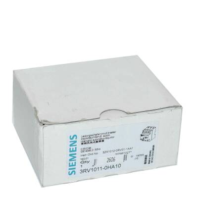 Siemens Sirius Leistungsschalter 0,55 .. 0,8A 3RV1011-0HA10 3RV1 011-0HA10 -new-