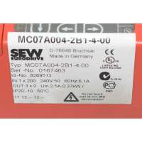 SEW Frequenzumrichter 0,37kW MC07A004-2B1-4-00 8269513 -used-