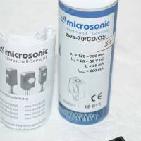Microsonic Ultraschallsensor Sensor ZWS-70/CD/QS 1660021 -new-