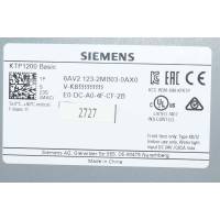 Siemens SIMATIC KTP1200 Basic 6AV2123-2MB03-0AX0 // 6AV2 123-2MB03-0AX0 -used-