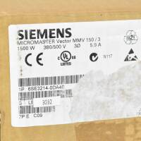 Siemens Micromaster Vector 1,5kW 6SE3214-0DA40 6SE3 214-0DA40 -used-