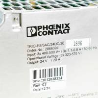 Phoenix Contact Hutschienen-Netzteil TRIO-PS/3AC/24DC/20 2866394 -used-