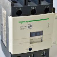 Schneider Electric Schtz 37kW 400V LC1D80 24VDC -used-