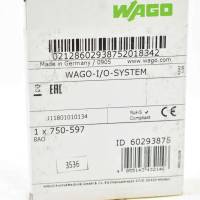 WAGO I/O System 750/753 8-Kanal-Analogausgang; DC 0 &hellip; 10 V/&plusmn;10 V 750-597 -new-