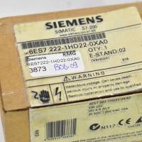 Siemens Simatic EM222 6ES7222-1HD22-0XA0 6ES7 222-1HD22-0XA0 -unsld-