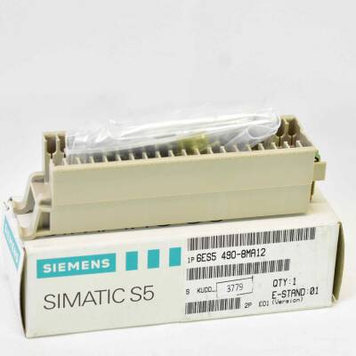 Siemens Simatic S5 6ES5490-8MA12 6ES5 490-8MA12 -new-