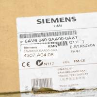 Siemens Simatic S7 TD400C 6AV6640-0AA00-0AX1 6AV6 640-0AA00-0AX1 -unsld-