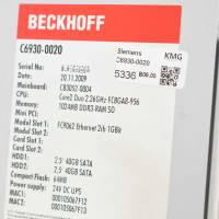 Beckhoff Schaltschrank Industrie-PC C6930-0020 + FC9062...